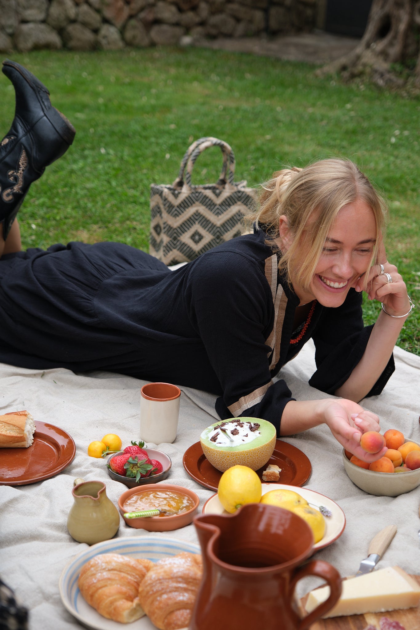 Luna Moon Amalfi - Dress Dress Black