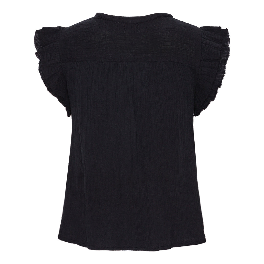 Luna Moon Amalfi Top Top Black