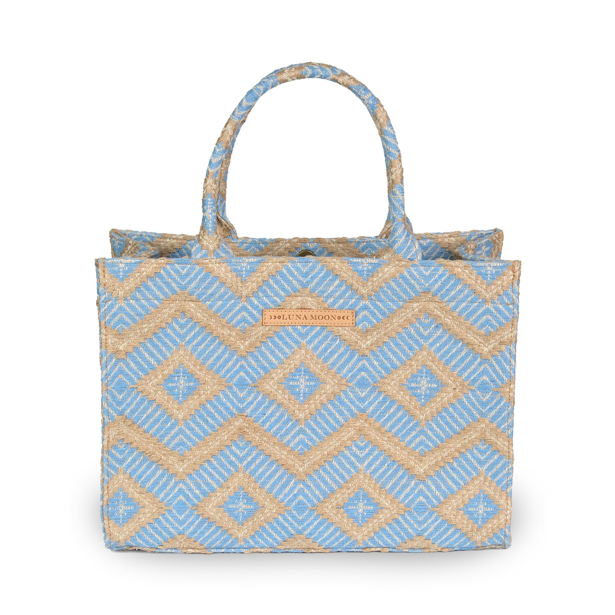 Luna Moon Big Tote - La Rambla Tote bag Aquamarine
