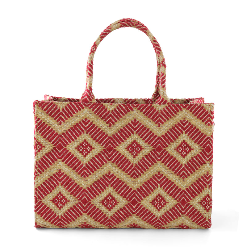 Luna Moon Big Tote - La Rambla Bag Wine