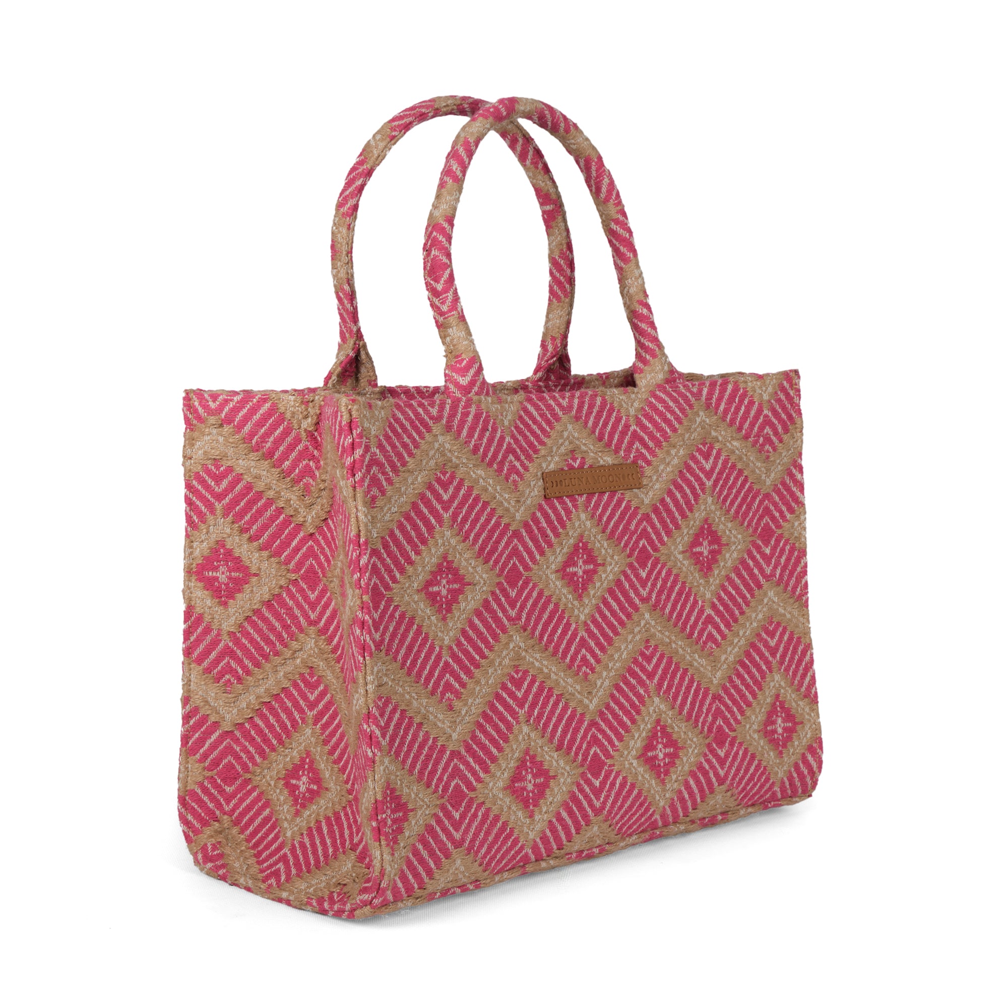 Luna Moon Big Tote - La Rambla Tote bag Pink
