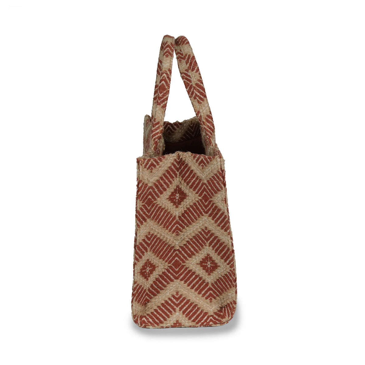 Luna Moon Big Tote - La Rambla Tote bag Terracotta