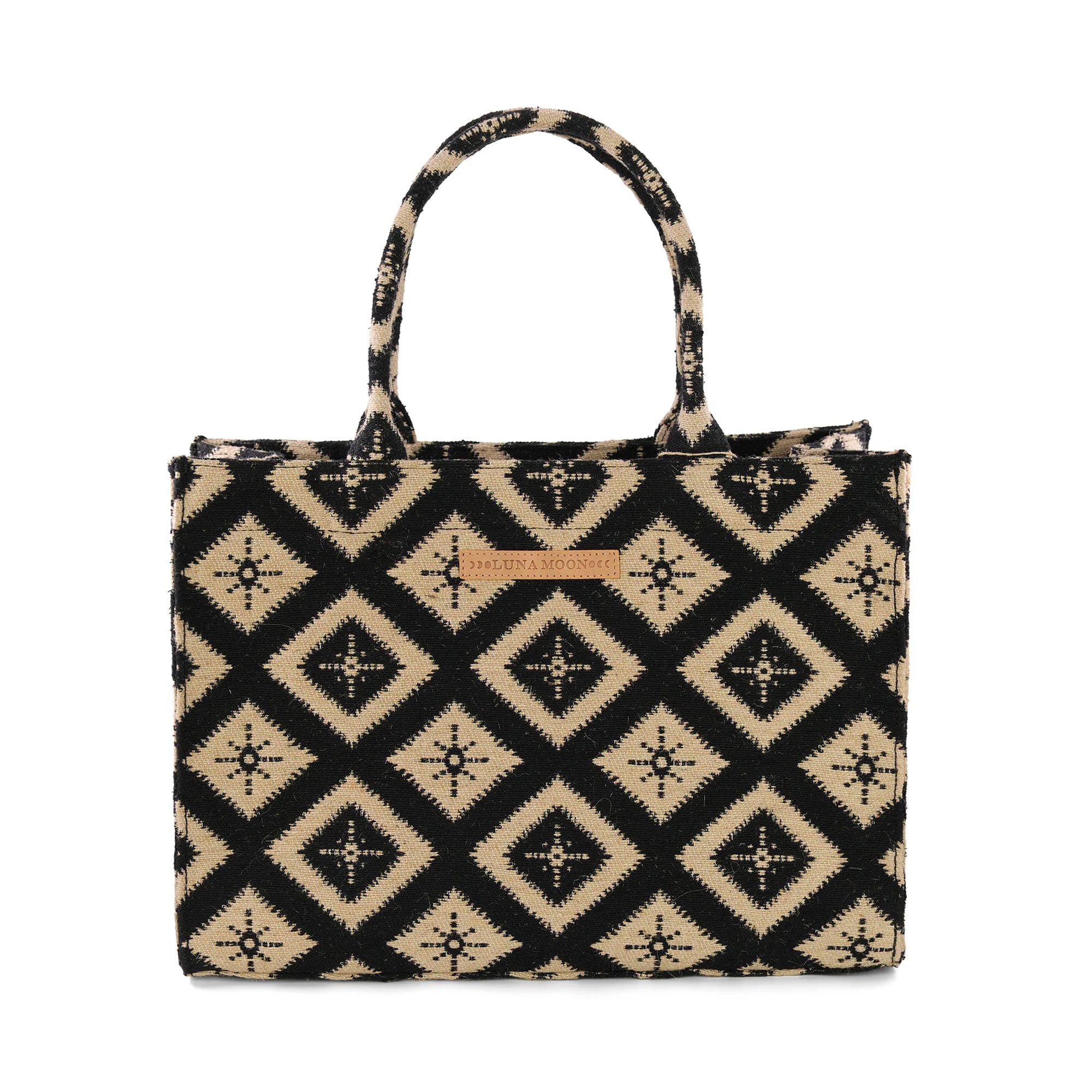 Luna Moon Big Tote - Rue Rivoli Tote bag Black