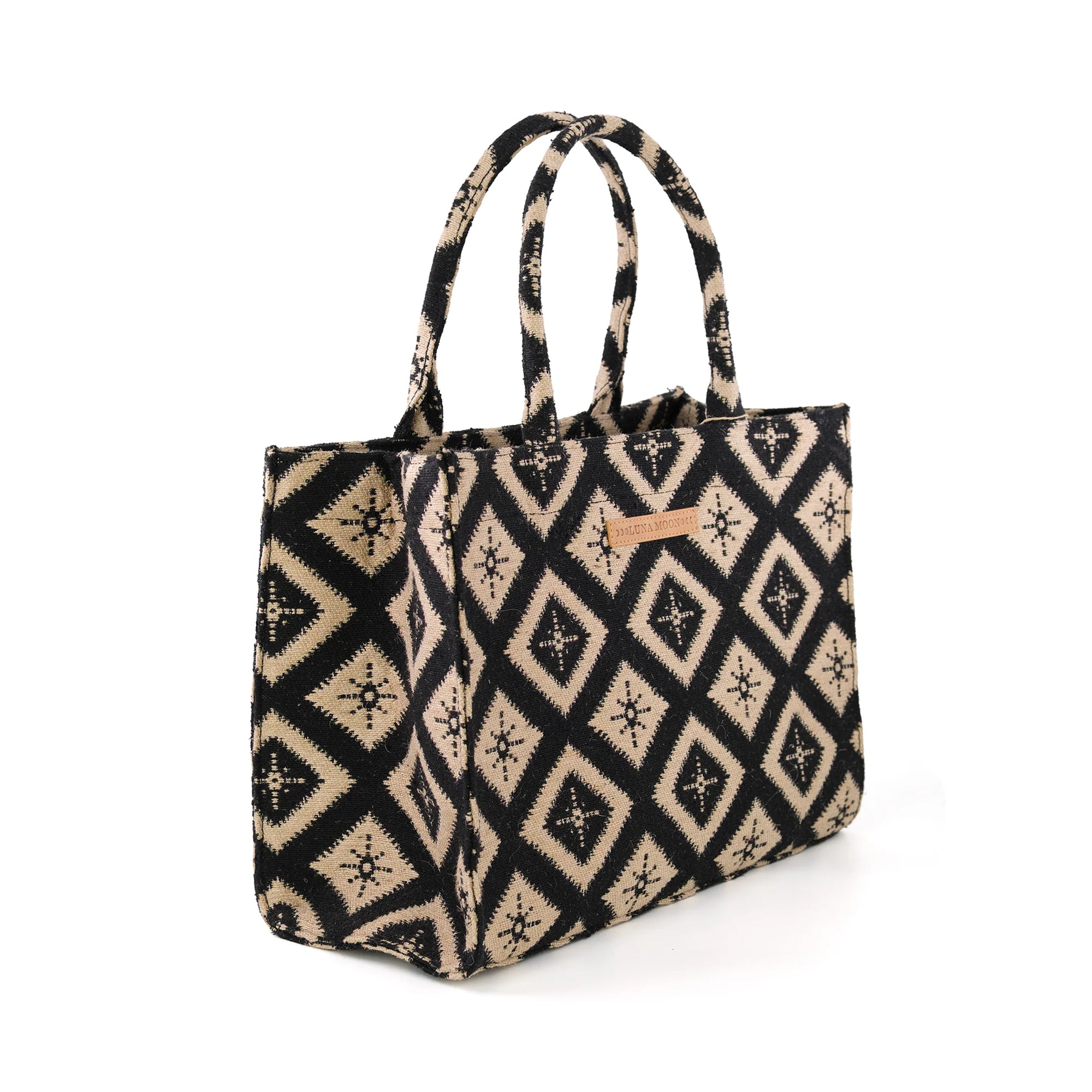 Luna Moon Big Tote - Rue Rivoli Tote bag Black