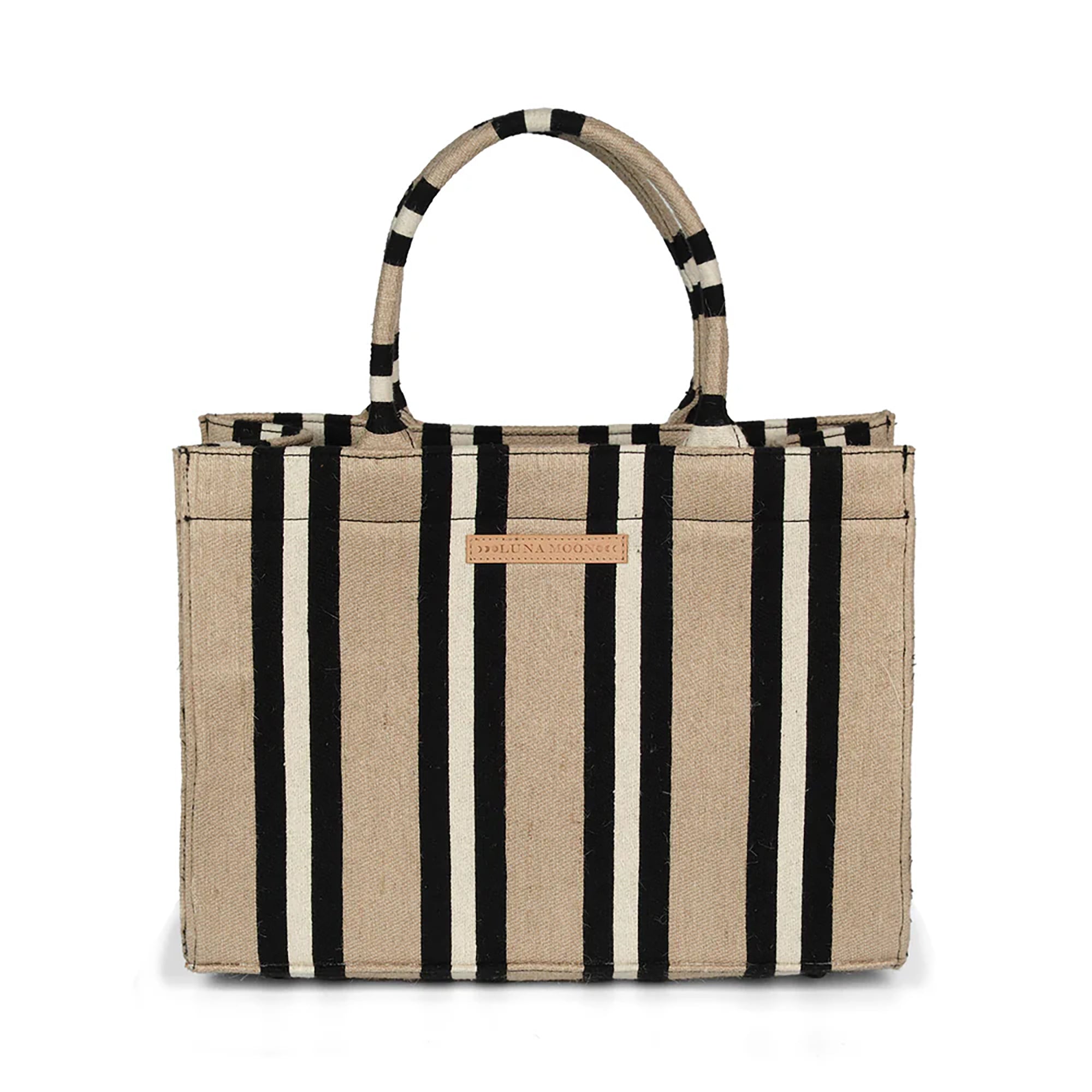 Luna Moon Big Tote - Svinkloev Bag Jute - black