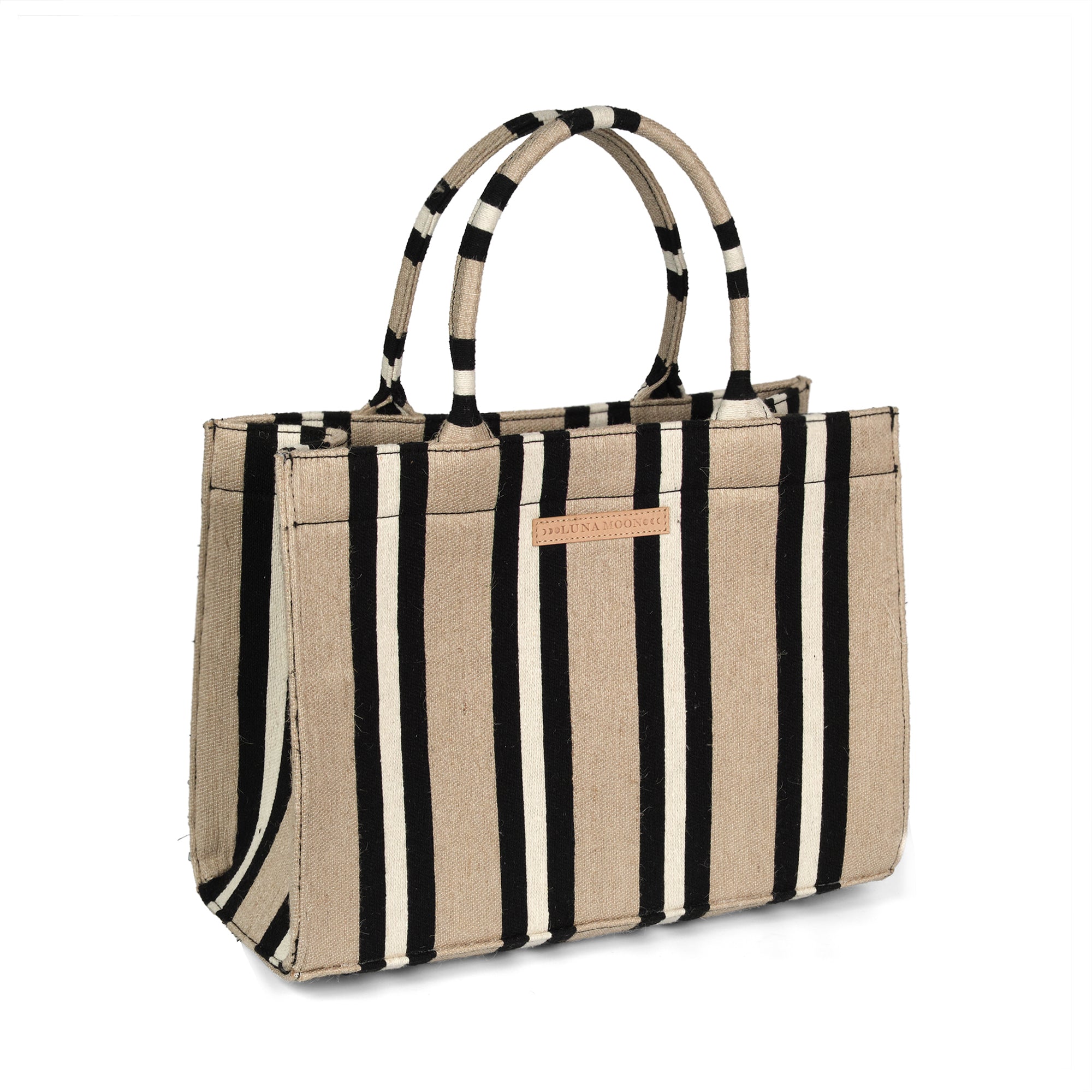 Luna Moon Big Tote - Svinkloev Bag Jute - black