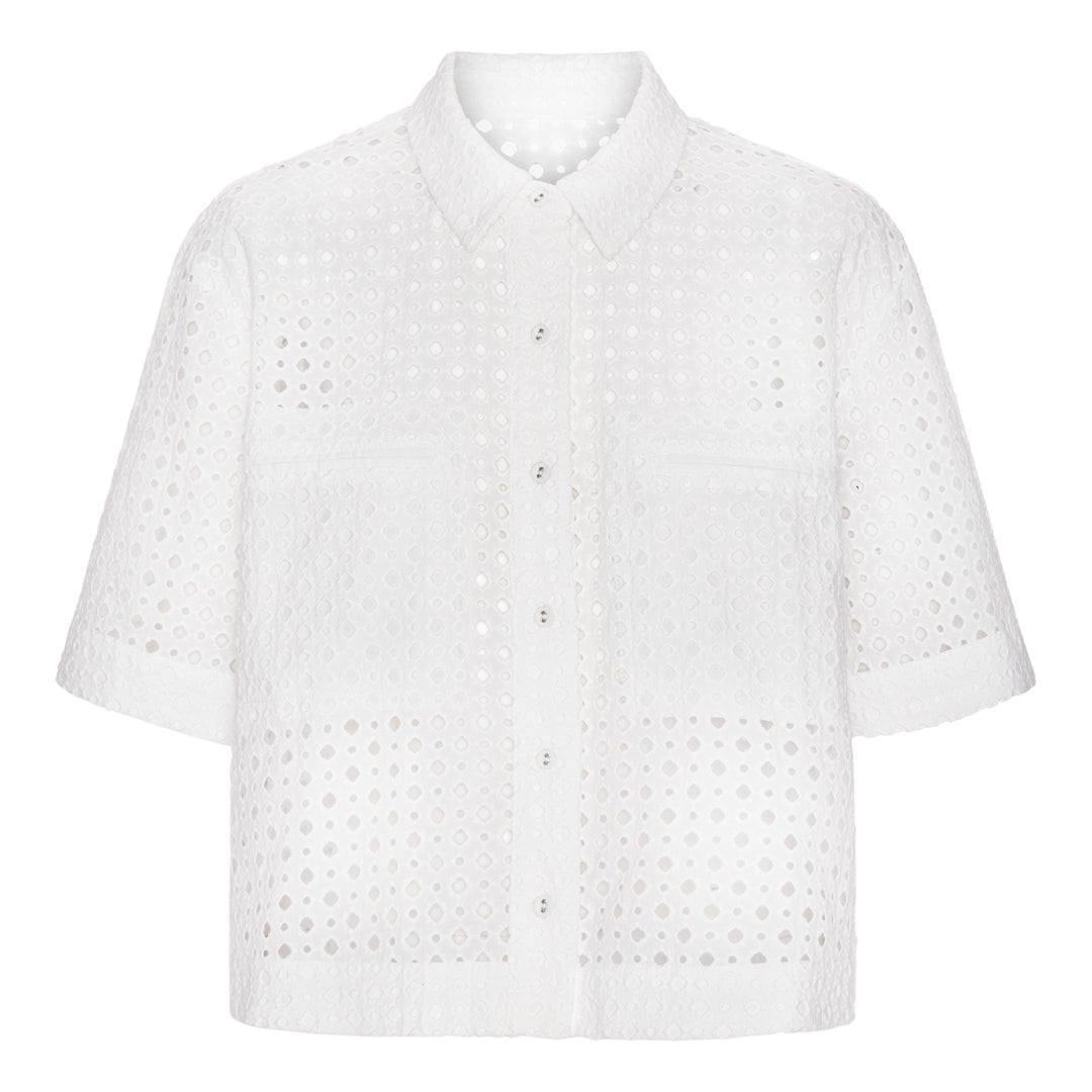 Luna Moon Cannes Shirt Shirt White