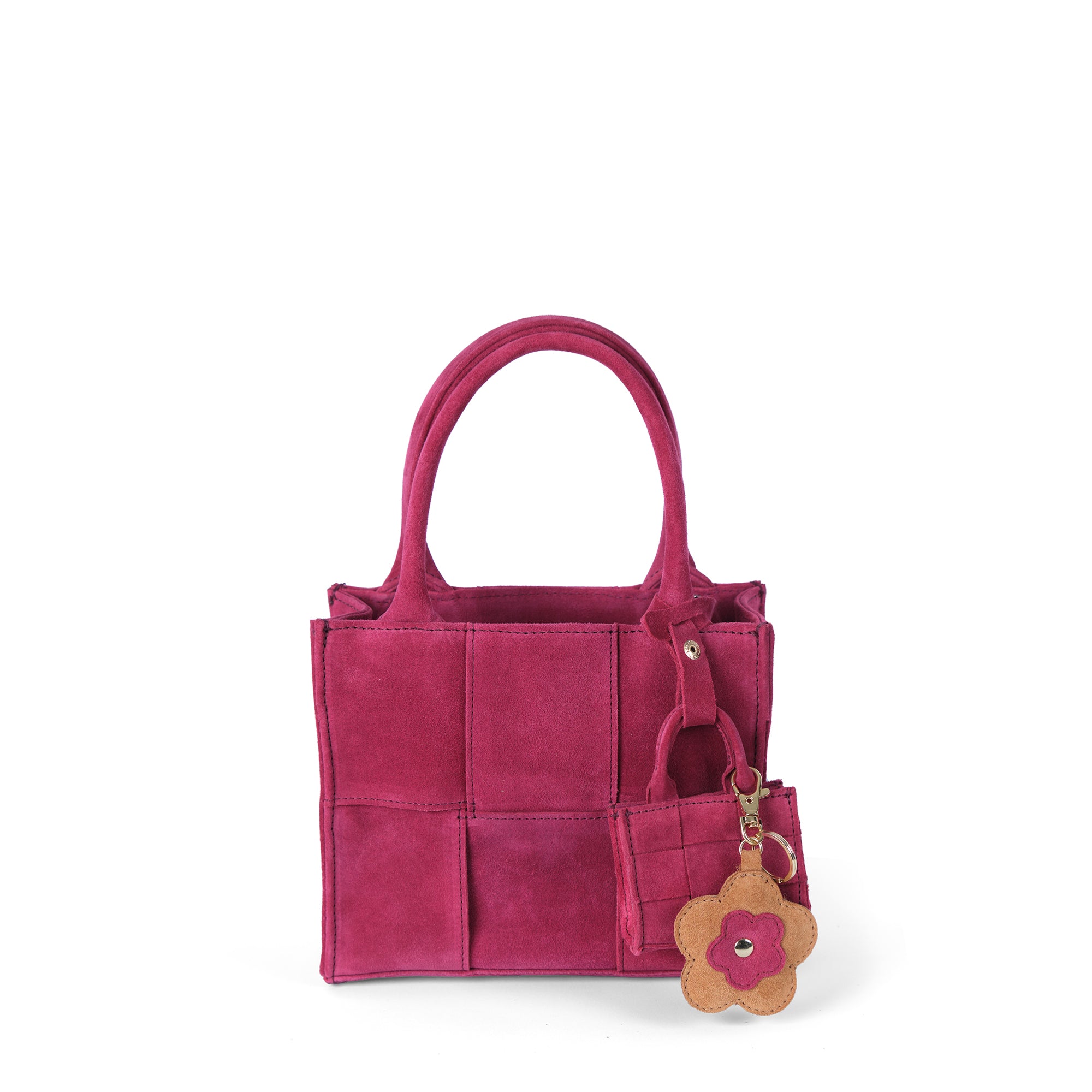 Luna Moon Charm - Cervino Vista Bag Charm Pink Sangria