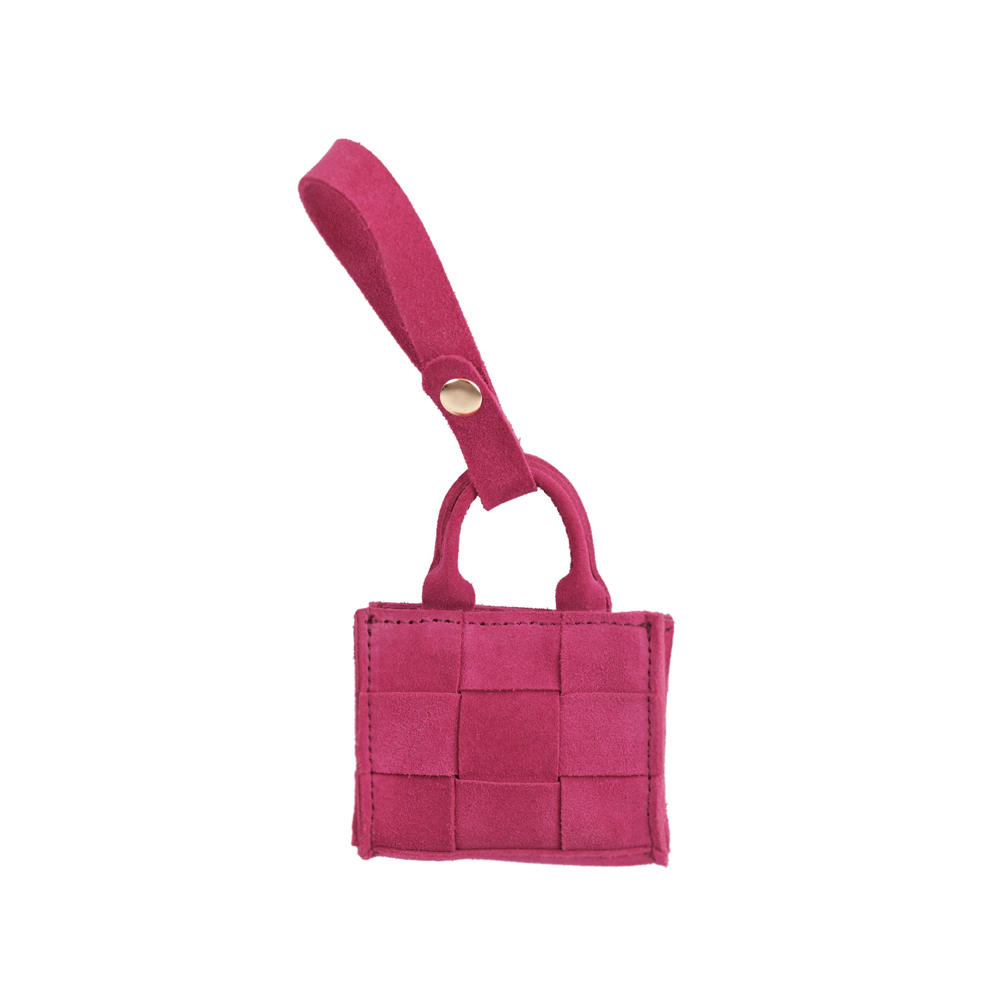 Luna Moon Charm - Cervino Vista Bag Charm Pink Sangria