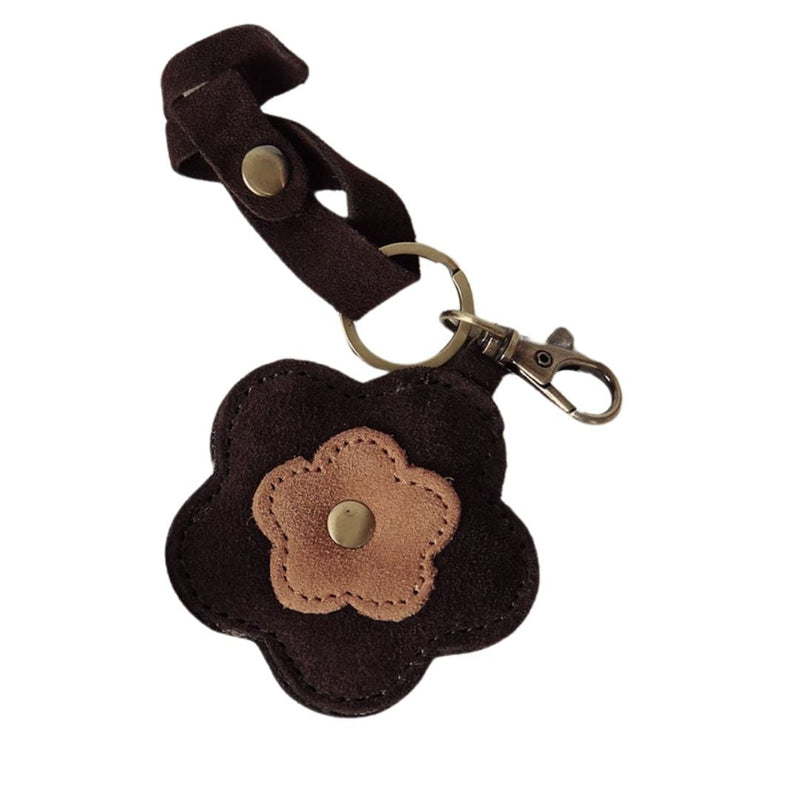 Luna Moon Charm - Portobello Bag Charm Chocolate Brown/Camel