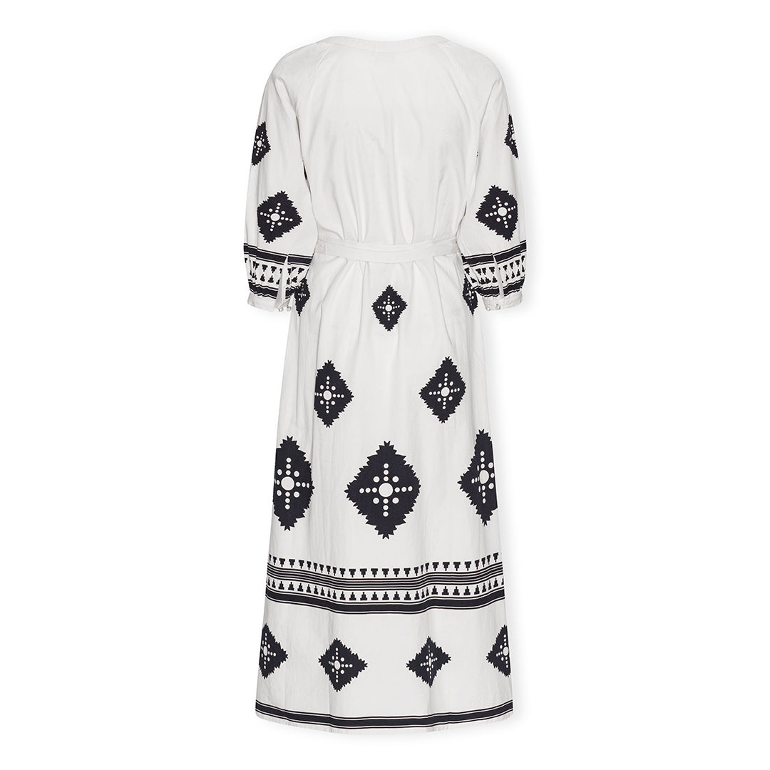 Luna Moon El Raval - Dress Dress Ivory - Black