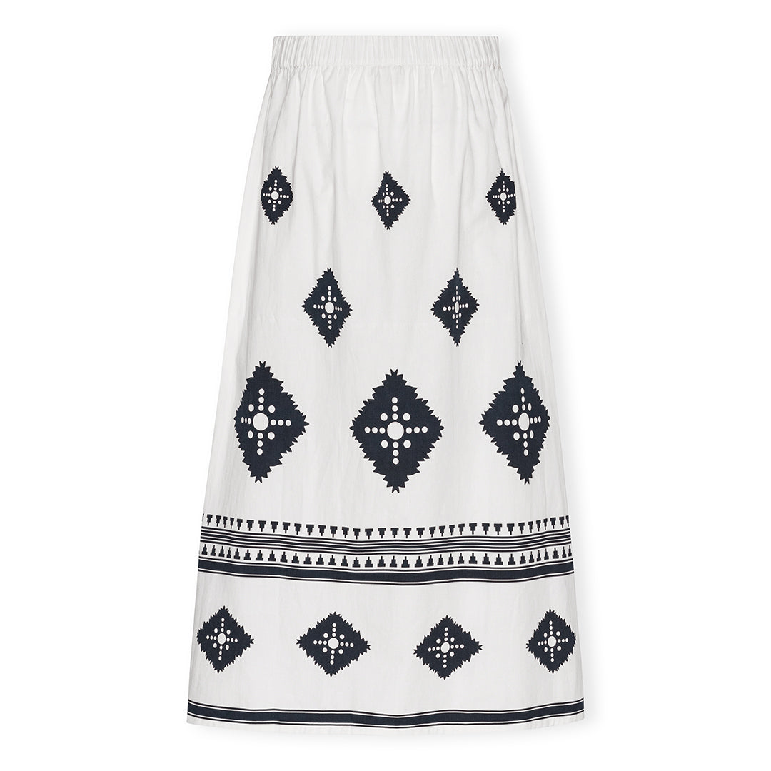 Luna Moon El Raval - Skirt Skirt Ivory - Black