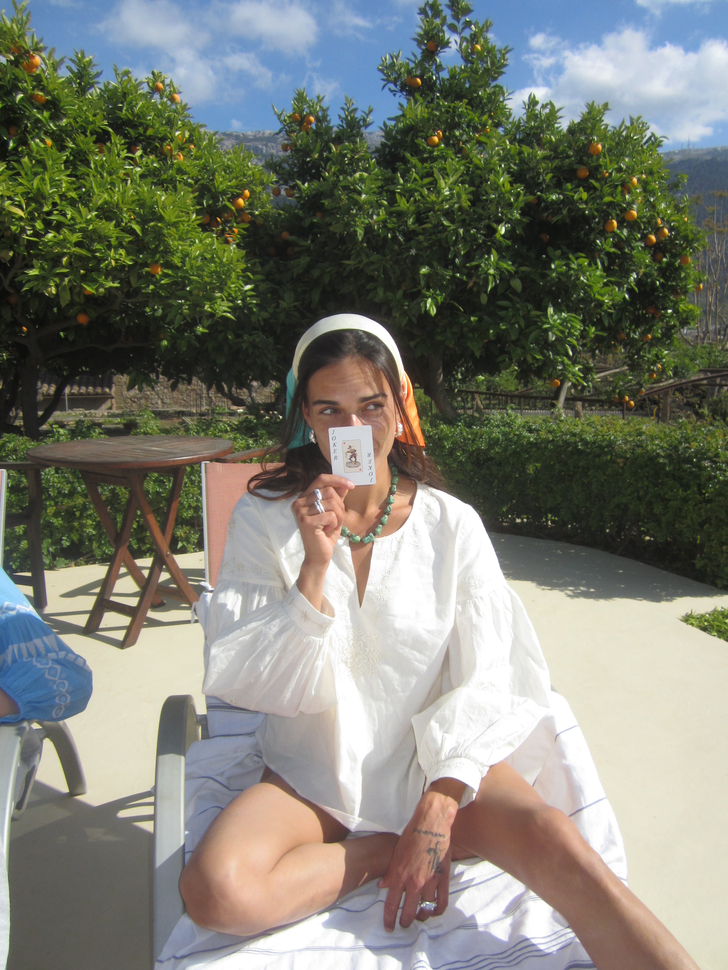 Luna Moon La Boca - top Blouse Ivory