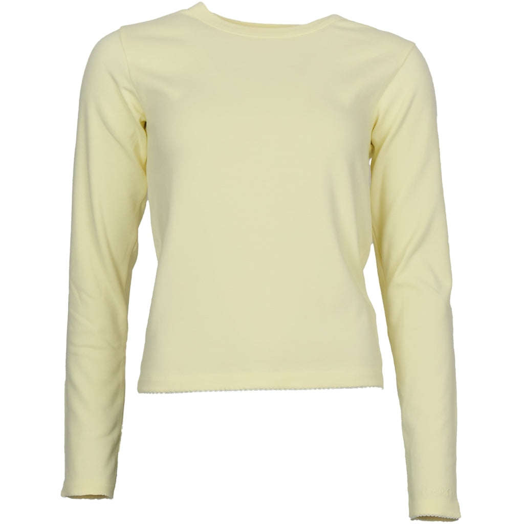 Luna Moon Luna Moon Long sleeve T-shirt T-shirt Pastel Yellow