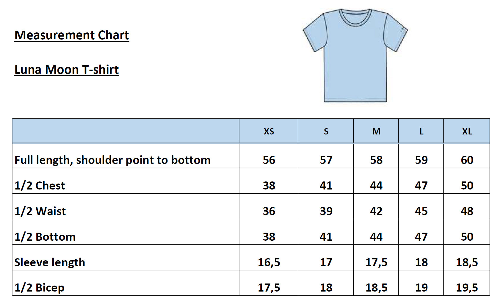 Luna Moon Luna Moon T-shirt T-shirt Light Grey