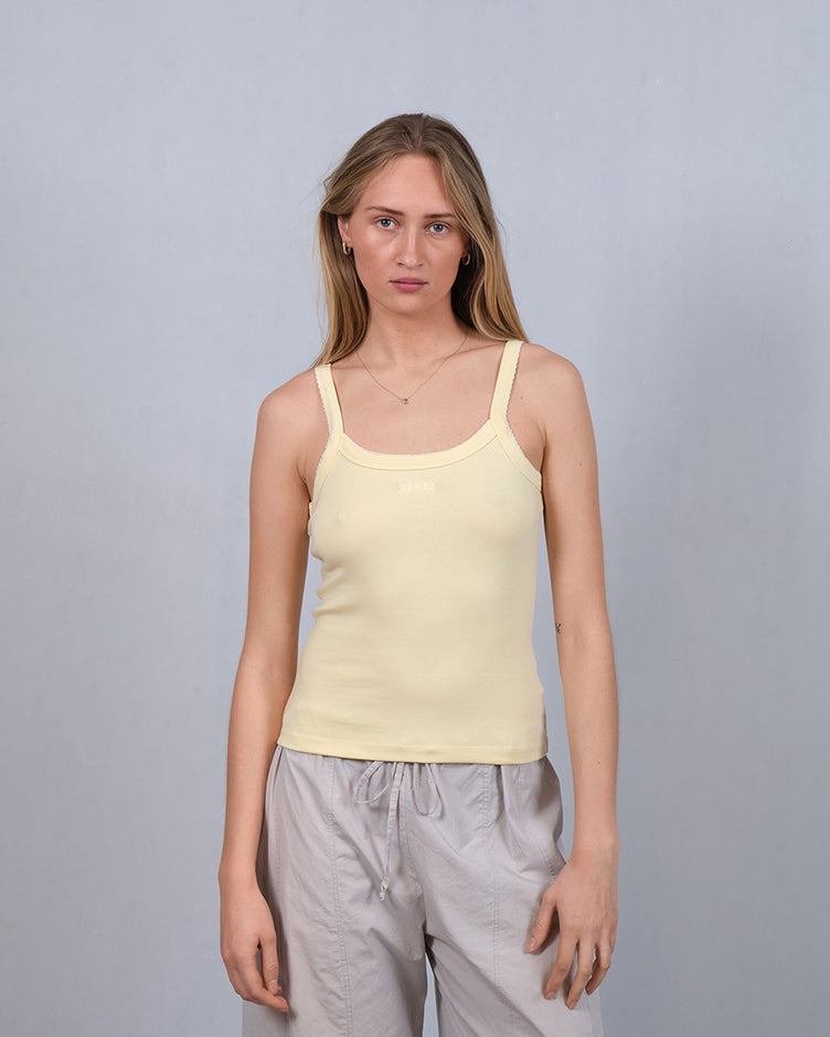 Luna Moon Luna Moon Top Top Pastel Yellow