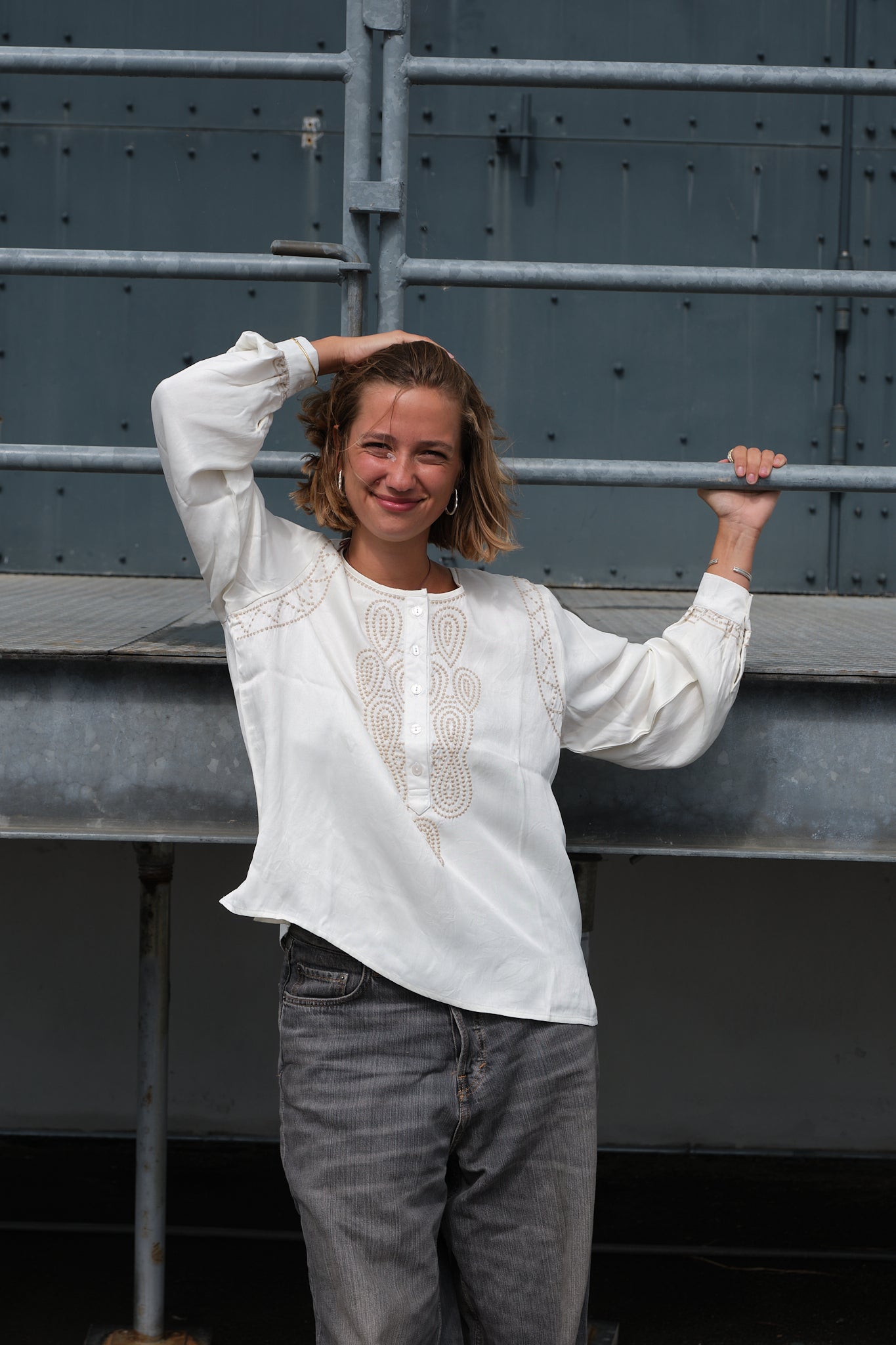 Luna Moon Madrid - Shirt Shirt Off White