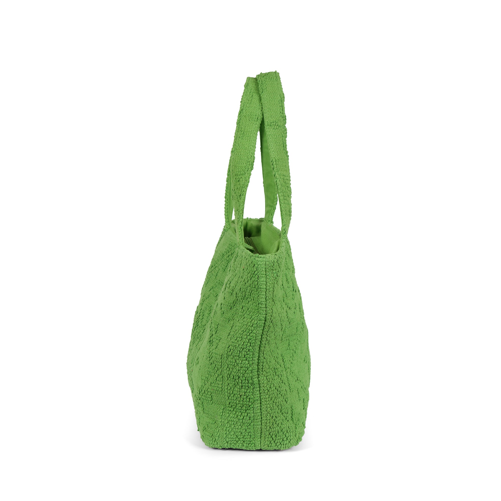 Luna Moon Medium Shoulder bag - Tilos Shopper Peridot green