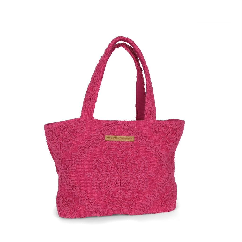 Luna Moon Medium Shoulder bag - Tilos Shopper Pink