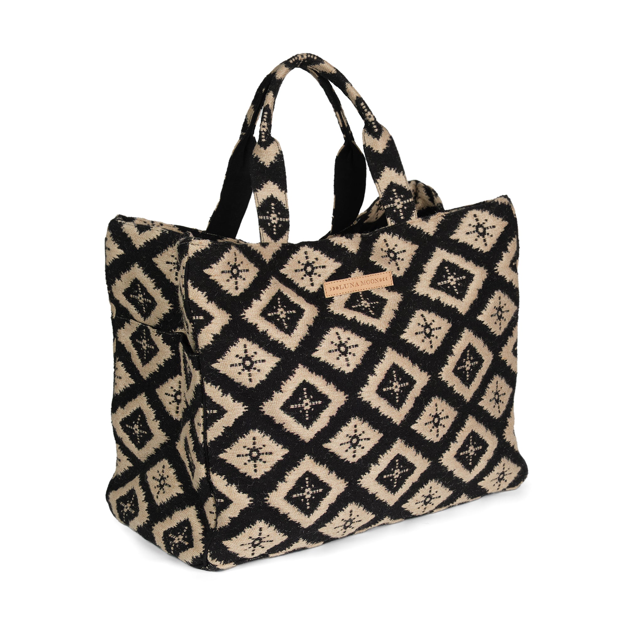 Luna Moon Mega shopper - Rue Rivoli Bag Black