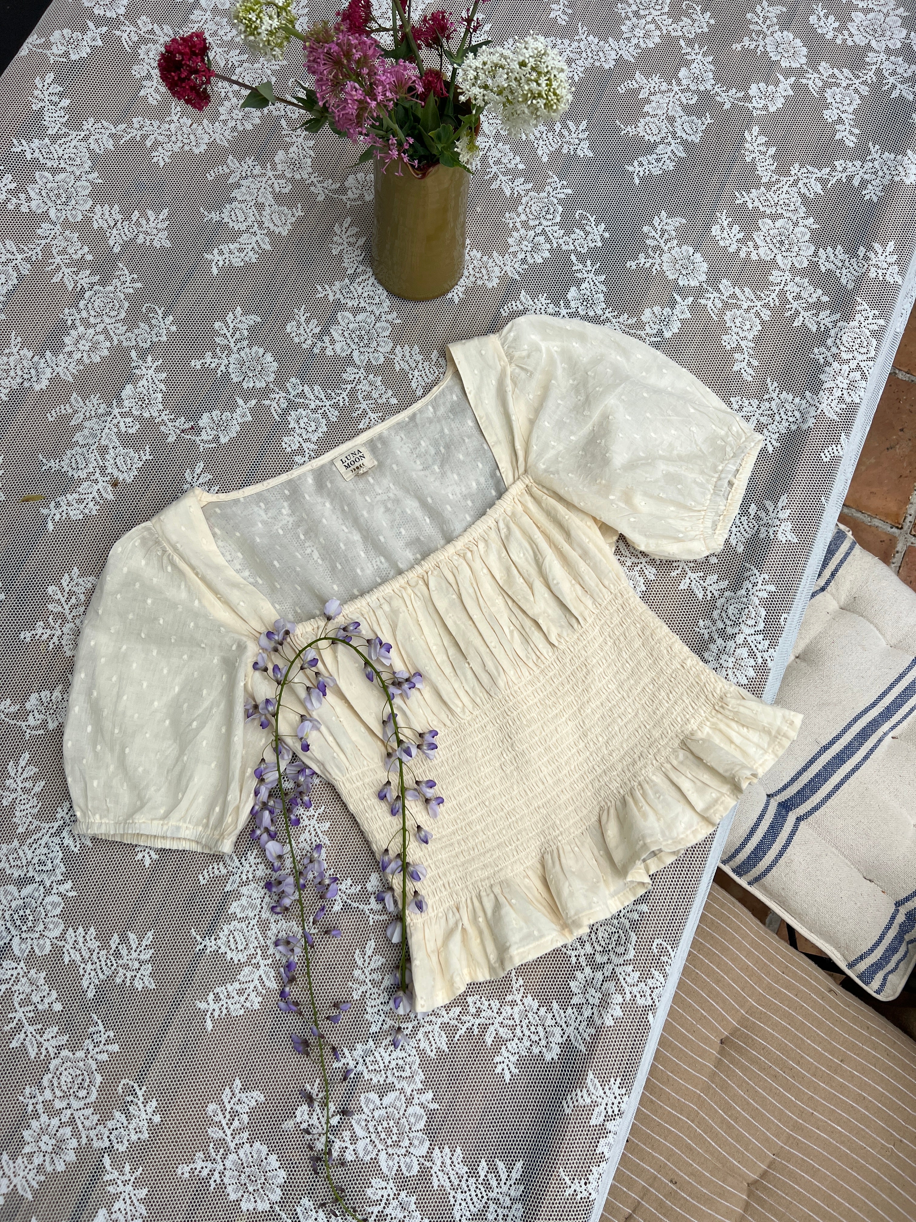 Luna Moon Messina Top Top Pale Banana