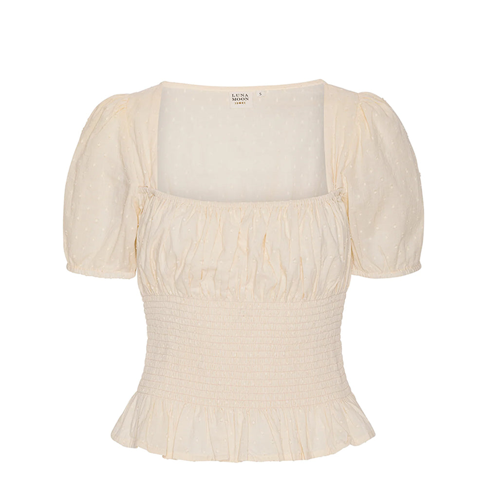 Luna Moon Messina Top Top Pale Banana