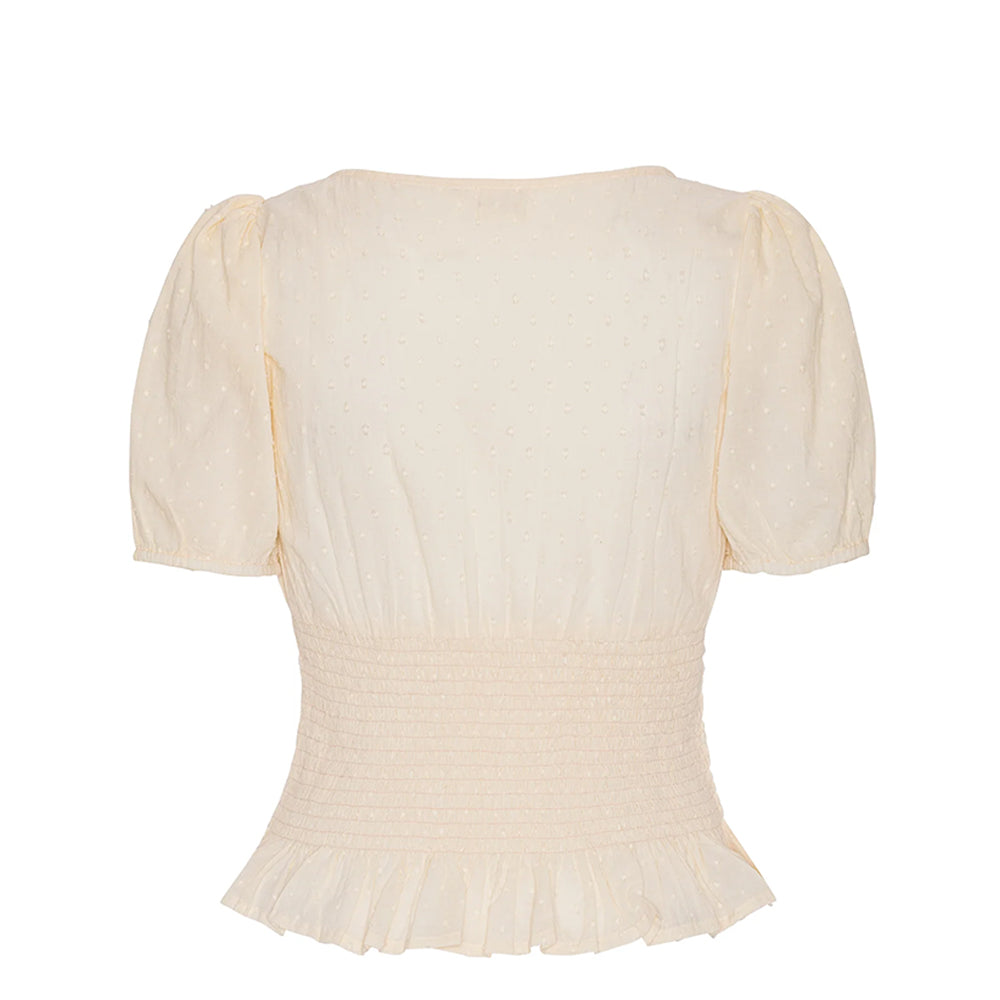 Luna Moon Messina Top Top Pale Banana