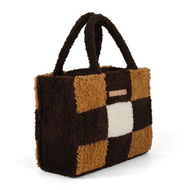 Luna Moon Mid Tote - Cervino Tote bag Coffee-camel-off-white combi