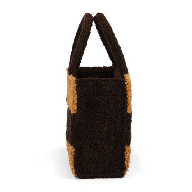 Luna Moon Mid Tote - Cervino Tote bag Coffee-camel-off-white combi