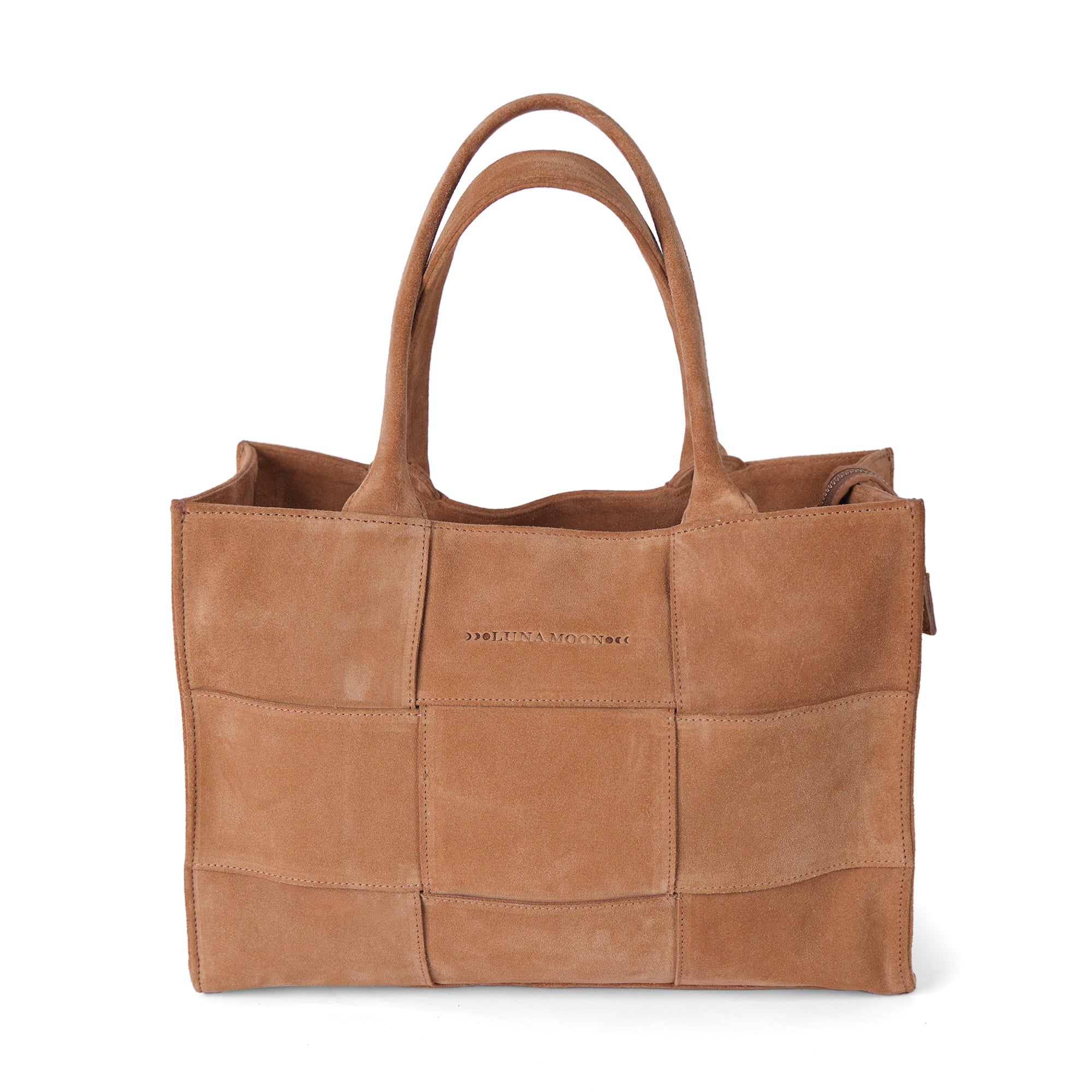 Luna Moon Mid Tote - Cervino Vista Tote bag Camel