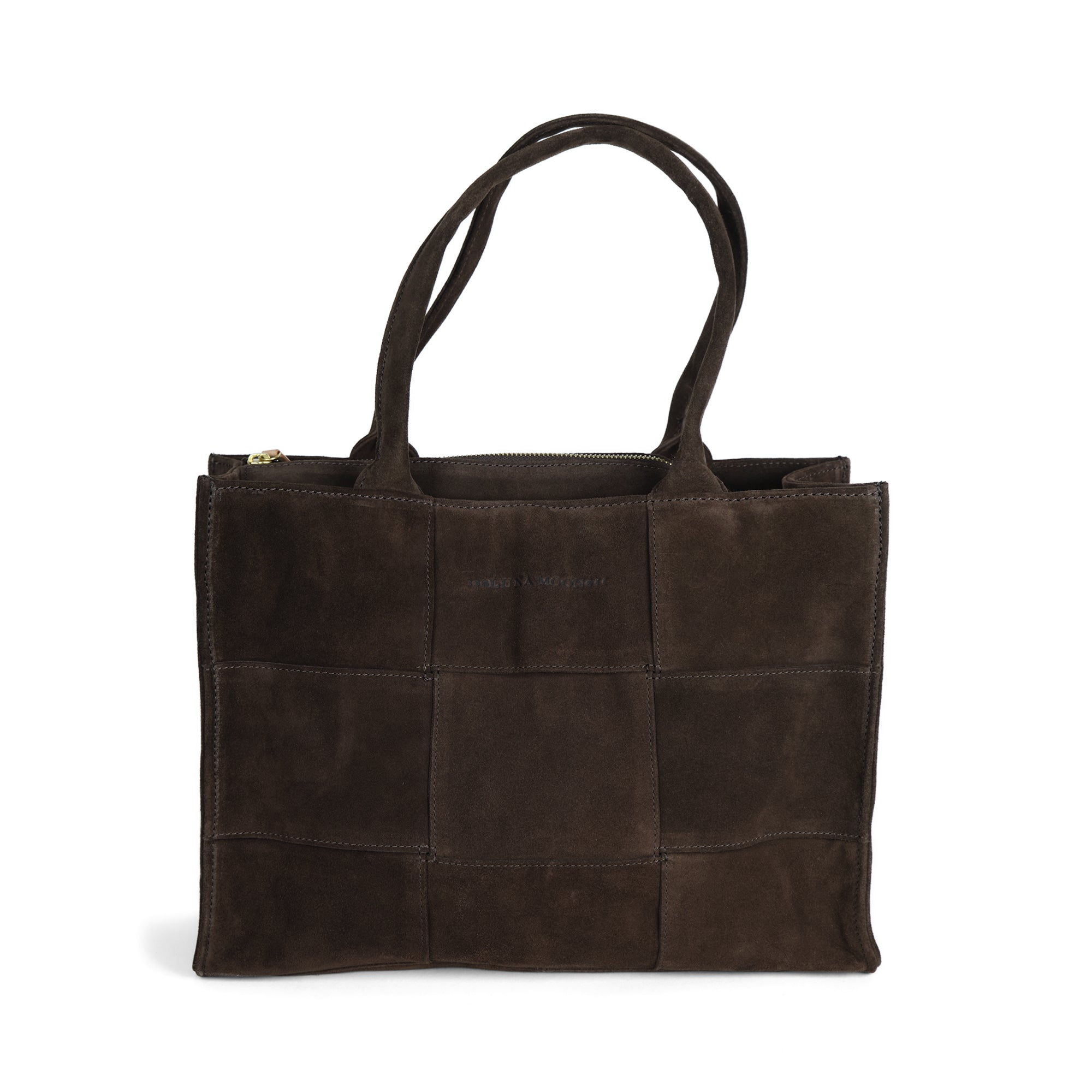 Luna Moon Mid Tote - Cervino Vista Tote bag Chocolate Brown