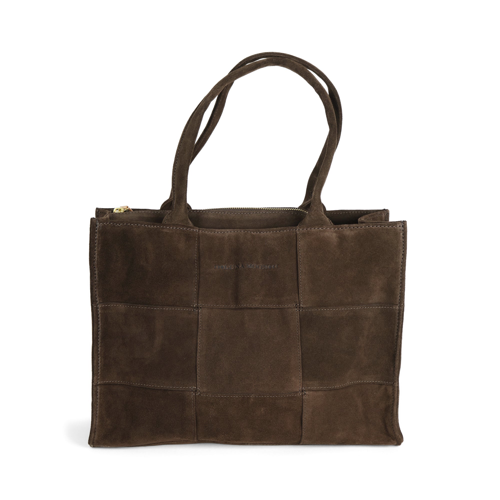Luna Moon Mid Tote - Cervino Vista Tote bag Chocolate Brown