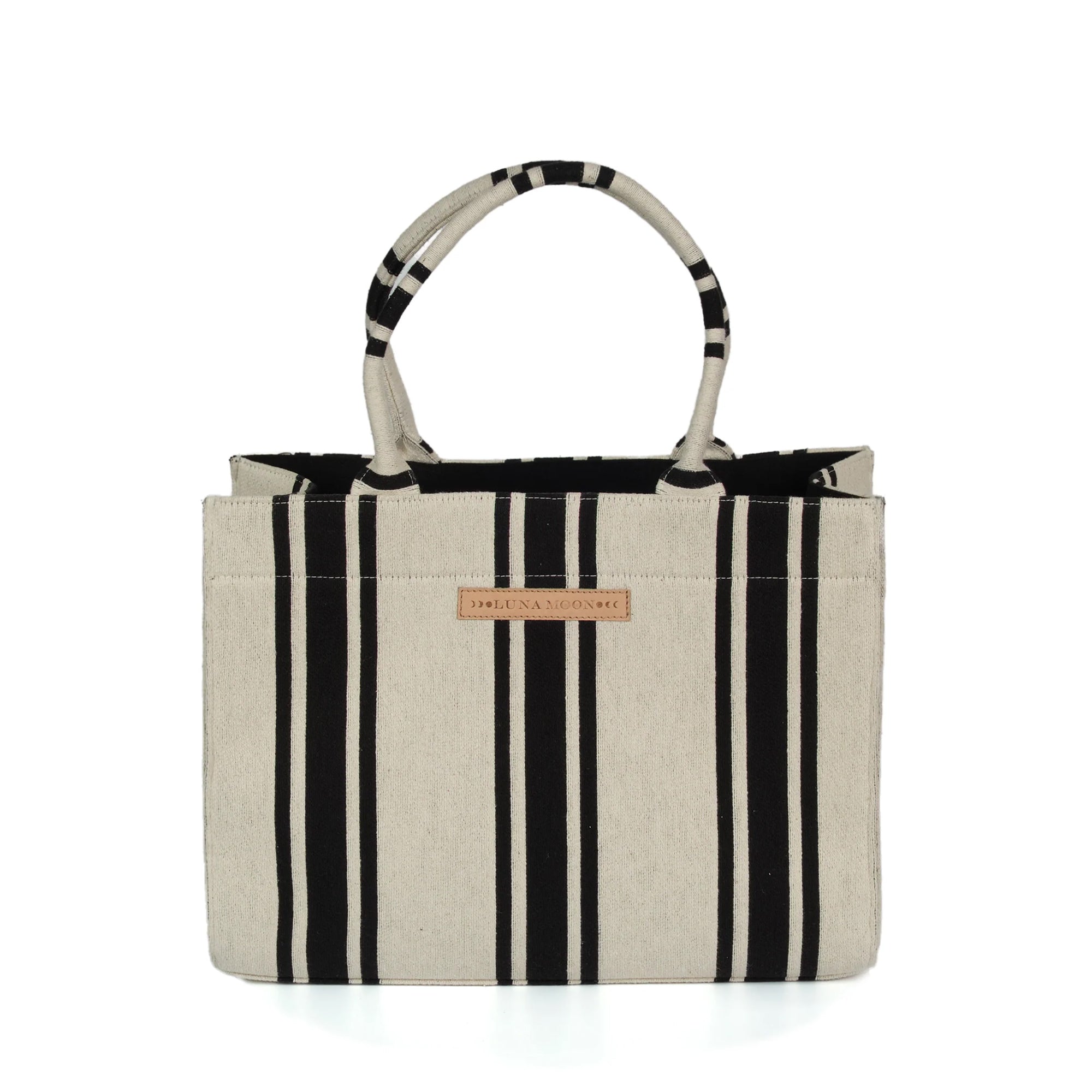 Luna Moon Mid Tote - Deauville Tote bag Black