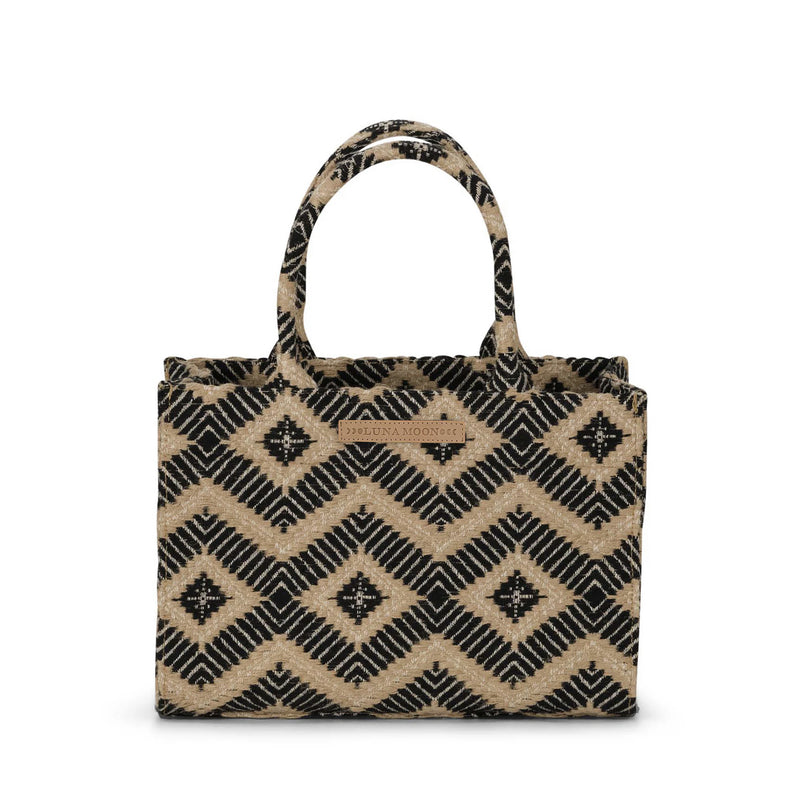 Luna Moon Mid Tote - La Rambla Tote bag Black