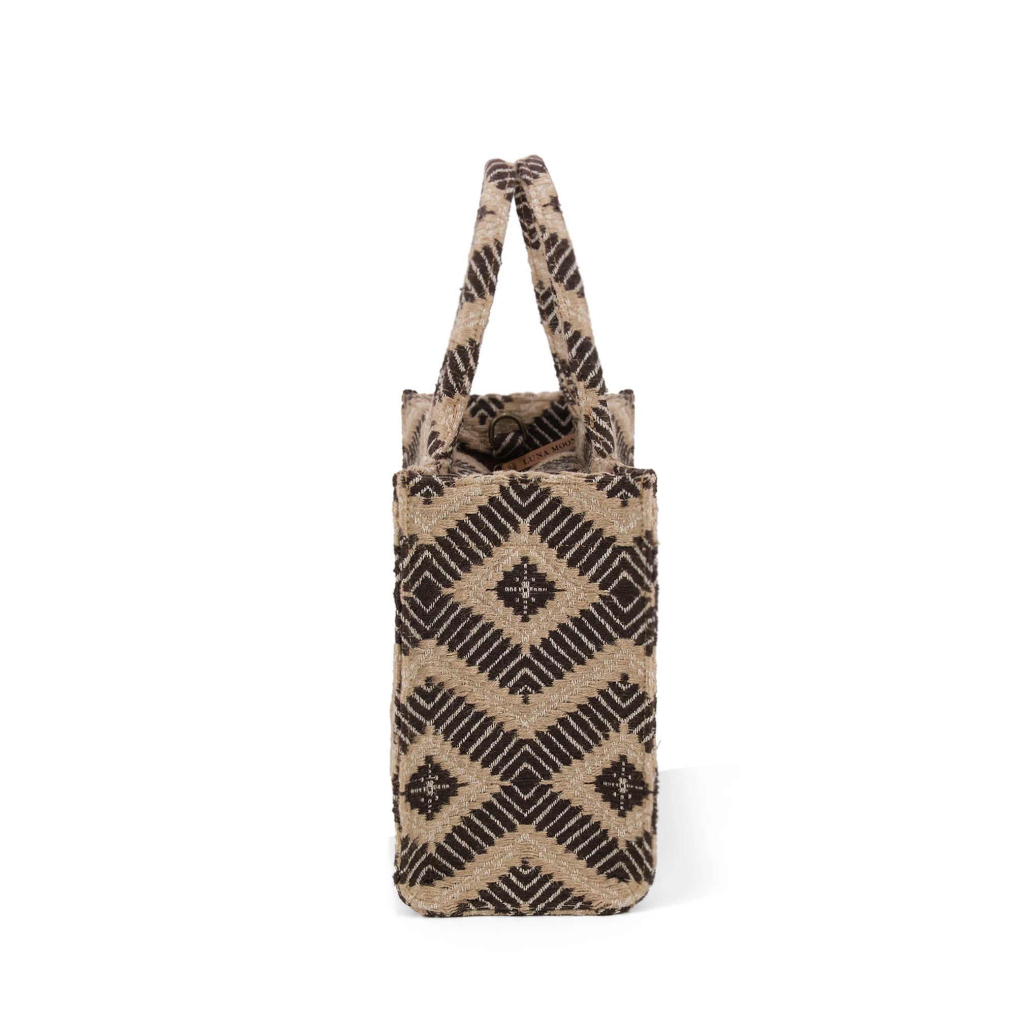 Luna Moon Mid Tote - La Rambla Tote bag Coffee Chicory