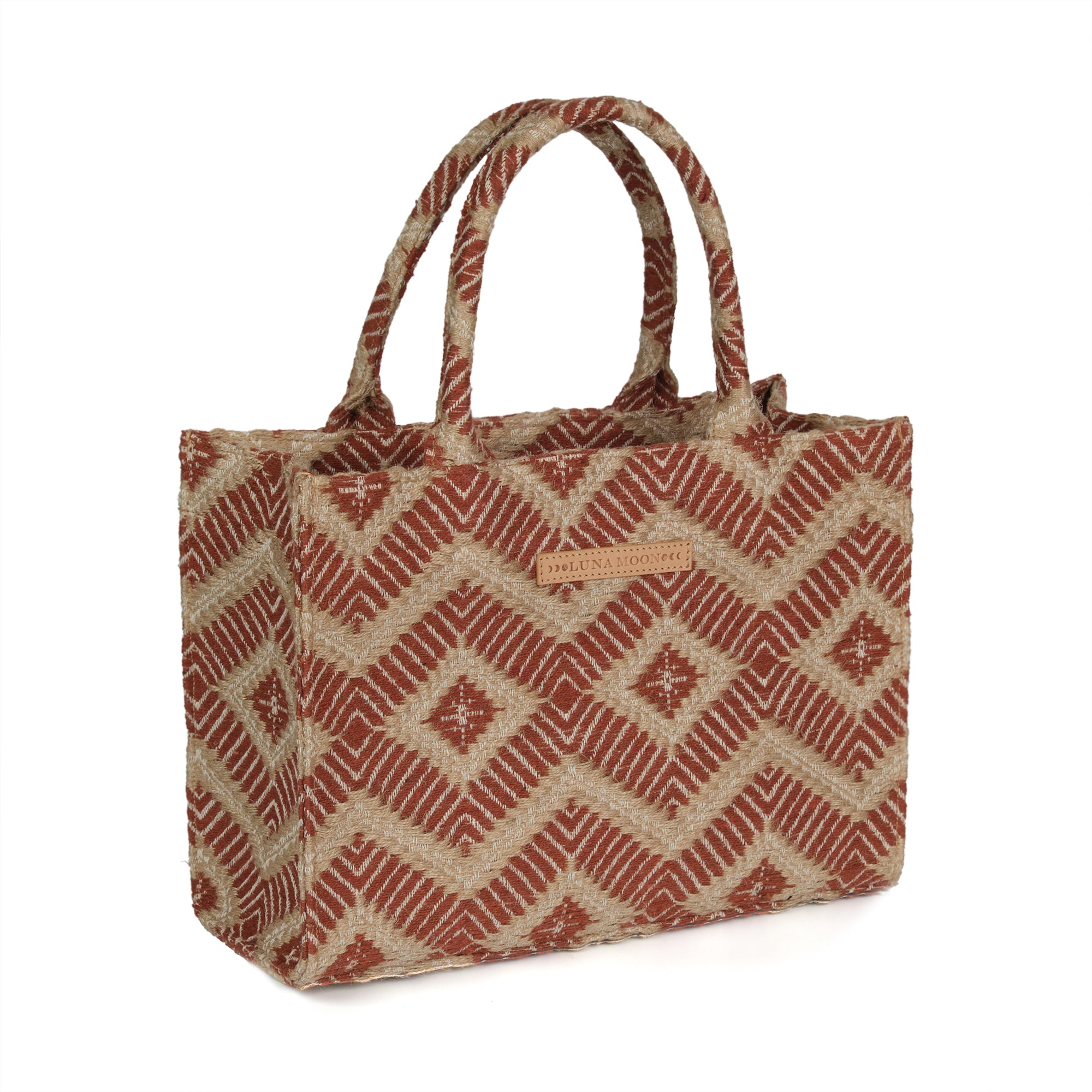 Luna Moon Mid Tote - La Rambla Bag Terracotta
