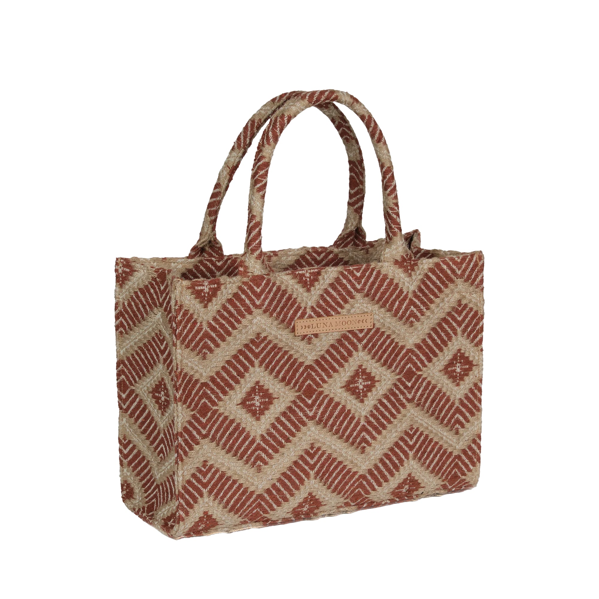 Luna Moon Mid Tote - La Rambla Tote bag Terracotta