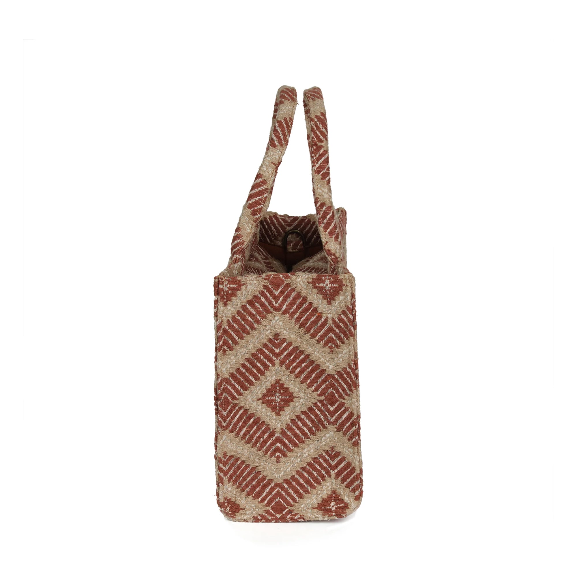 Luna Moon Mid Tote - La Rambla Tote bag Terracotta