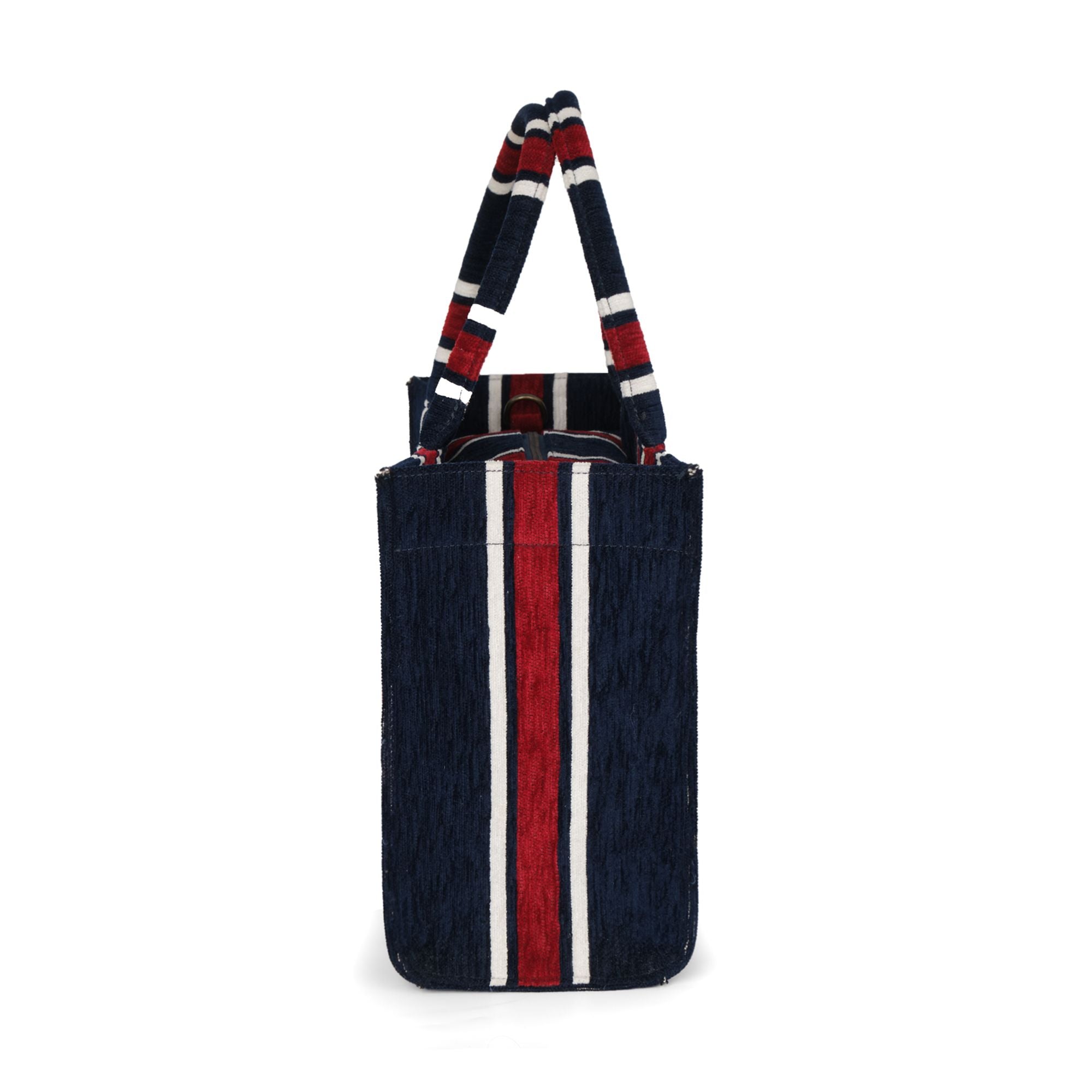 Luna Moon Mid Tote - Le Marais Bag Blue-Red combi
