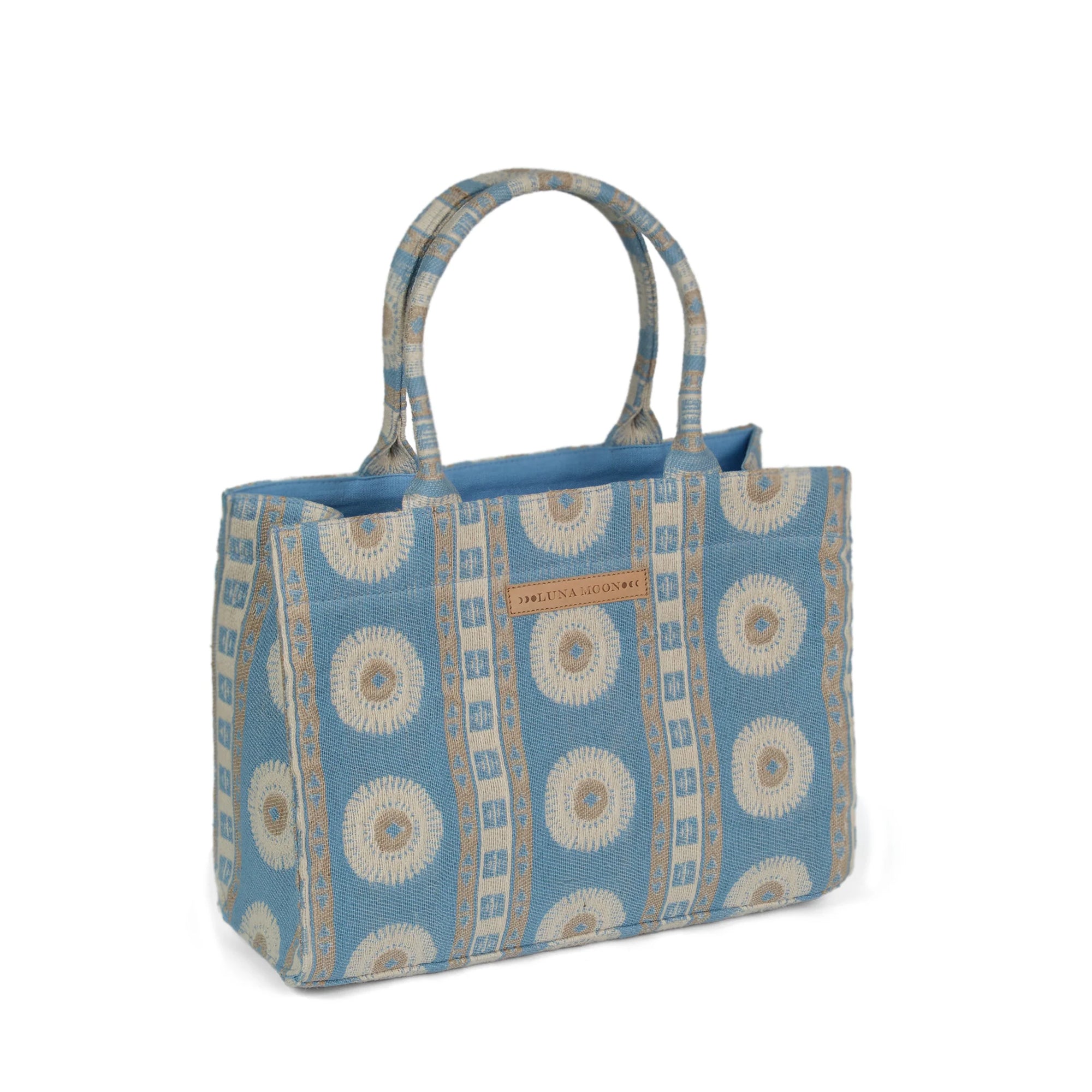 Luna Moon Mid Tote - Palma Bag Aquamarine