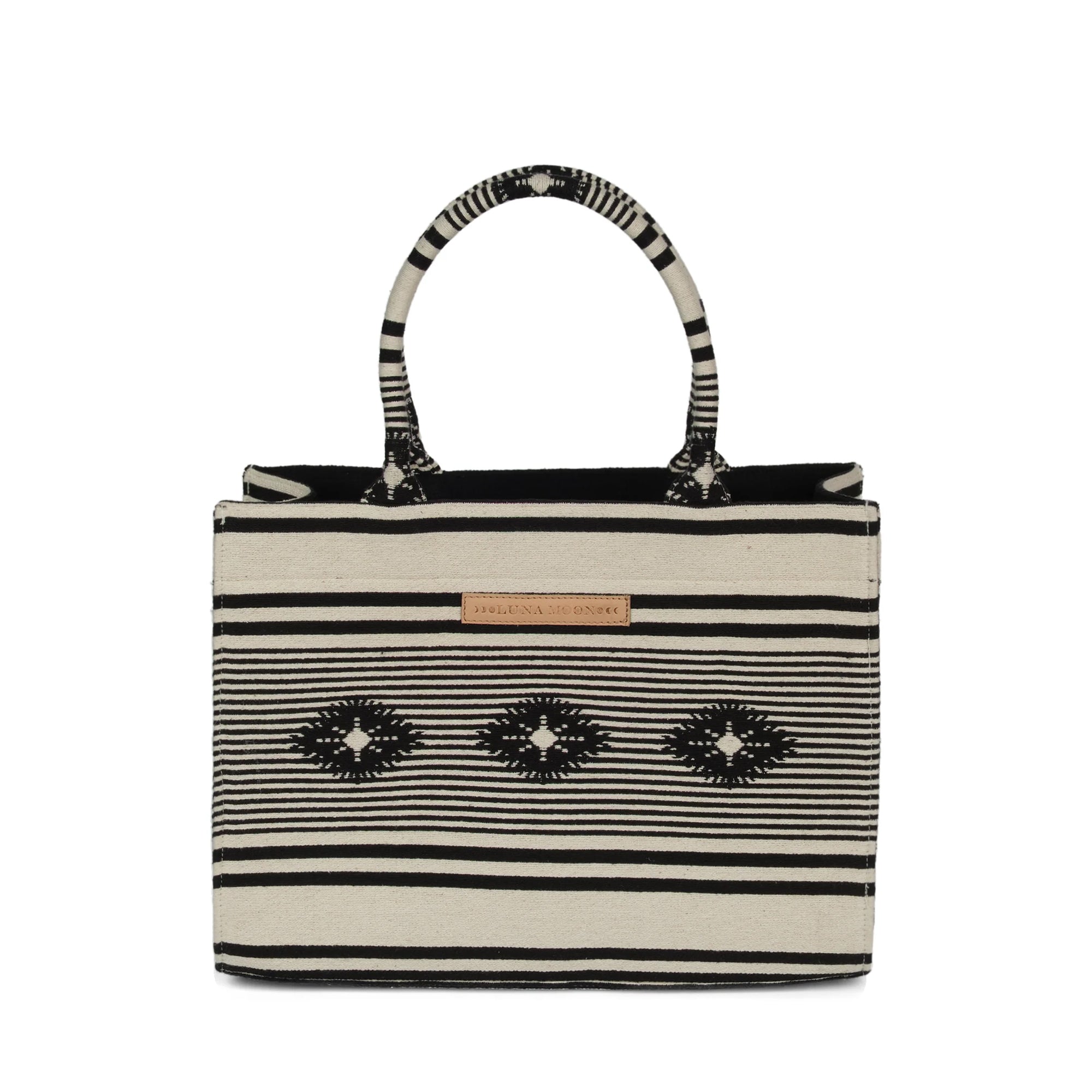Luna Moon Mid Tote - Rue Neuve Tote bag Ivory - Black