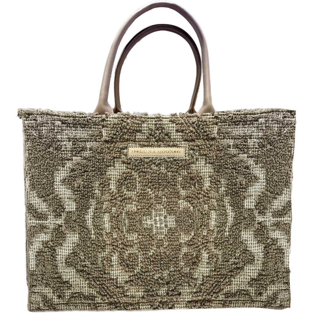 Luna Moon Mid Tote - Tilos Tote bag Sand