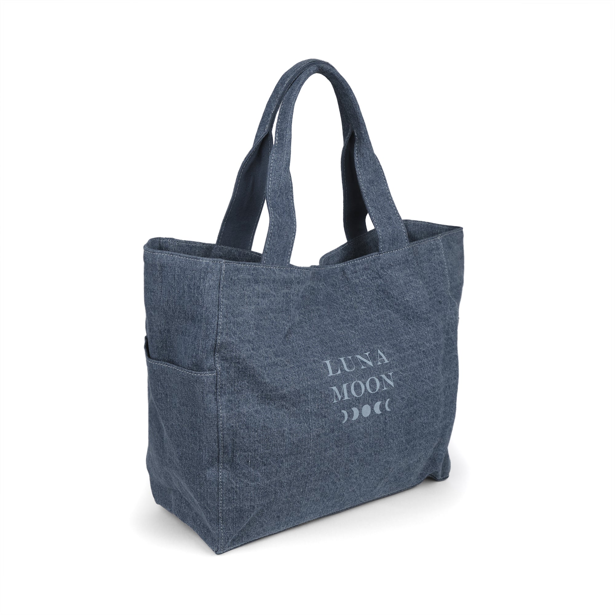 Luna Moon Middy shopper - Camden Shopper Denim washed