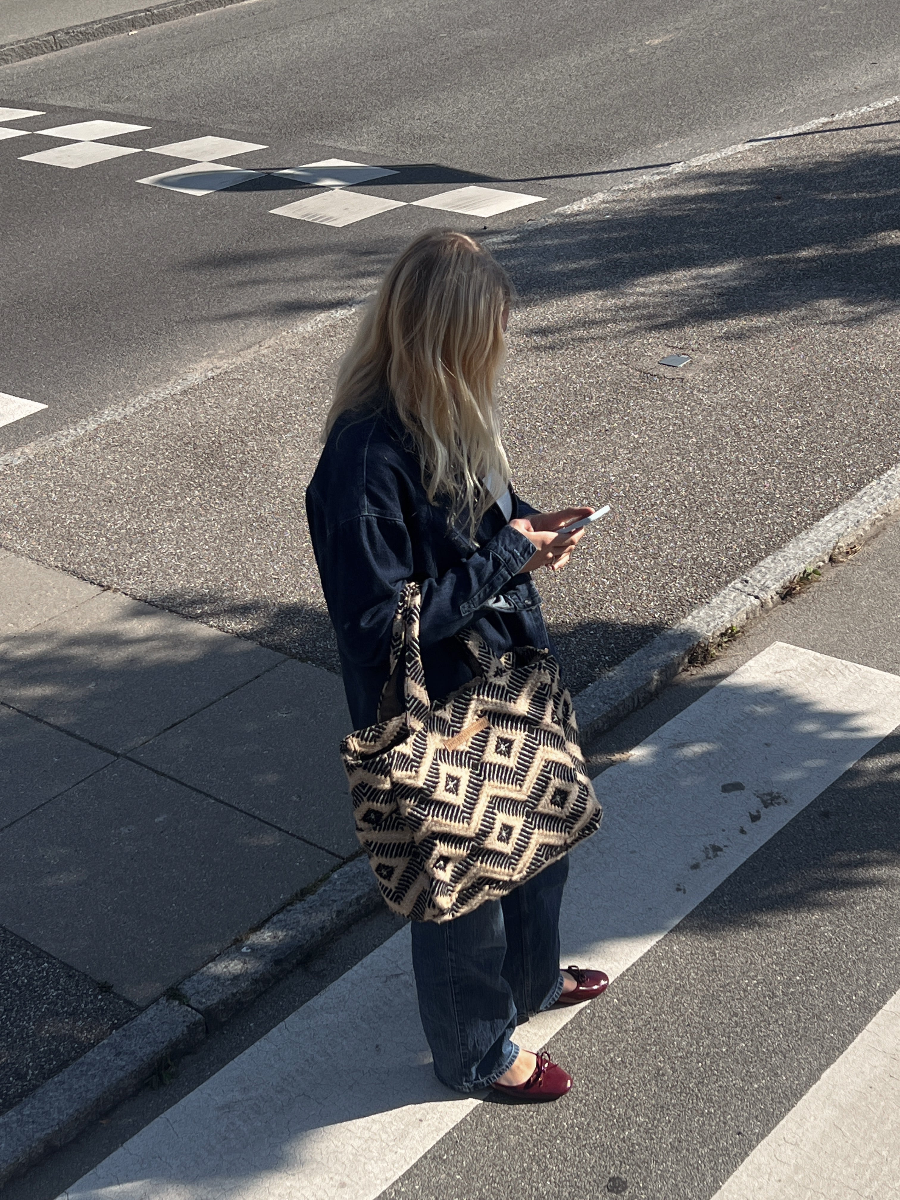 Luna Moon Middy shopper - La Rambla Shopper Black