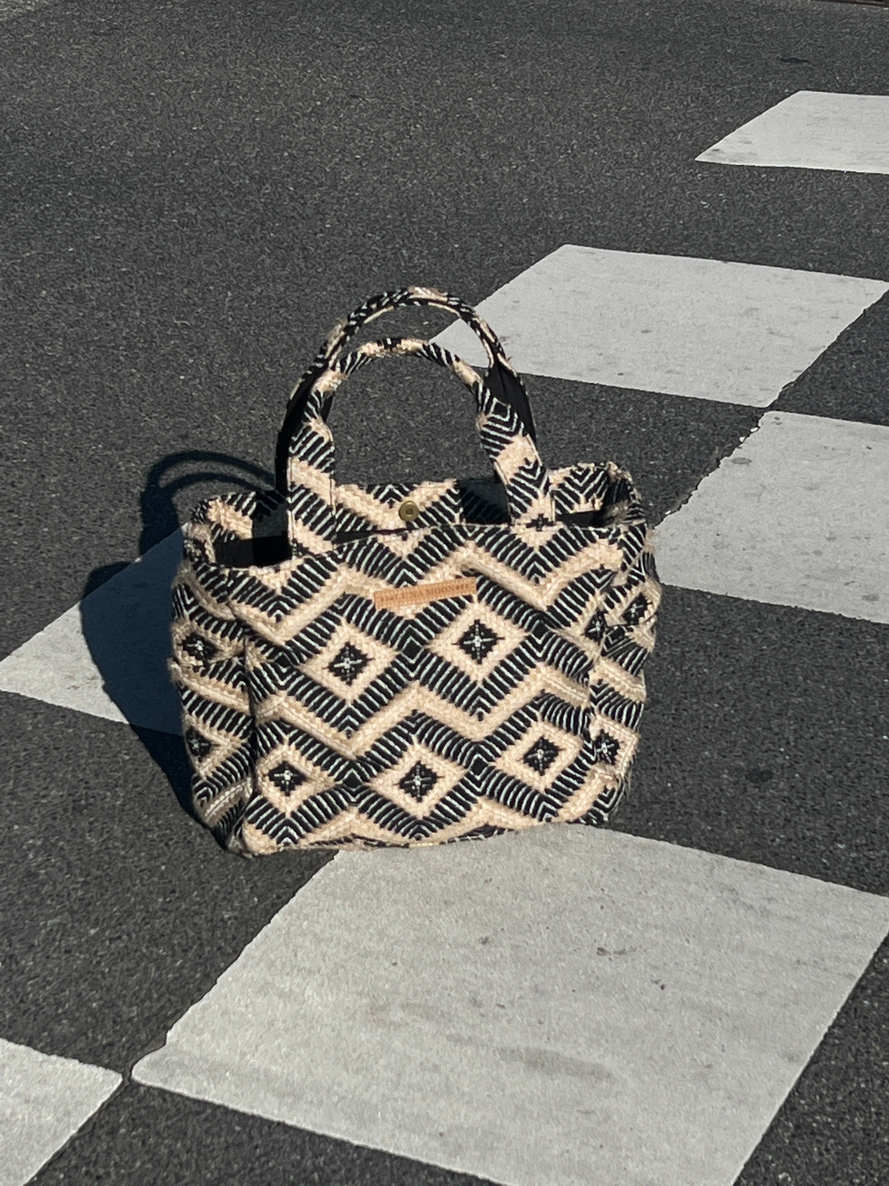 Luna Moon Middy shopper - La Rambla Shopper Black