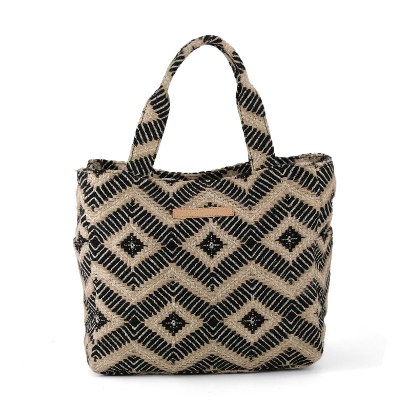 Luna Moon Middy shopper - La Rambla Shopper Black