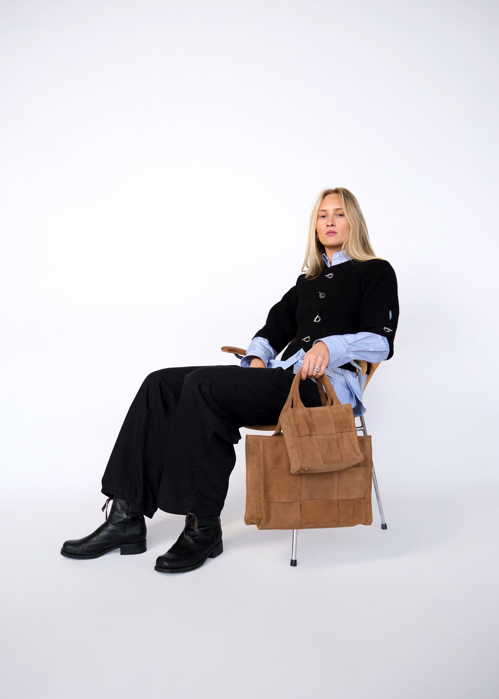 Luna Moon Mini Tote - Cervino Vista Tote bag Camel