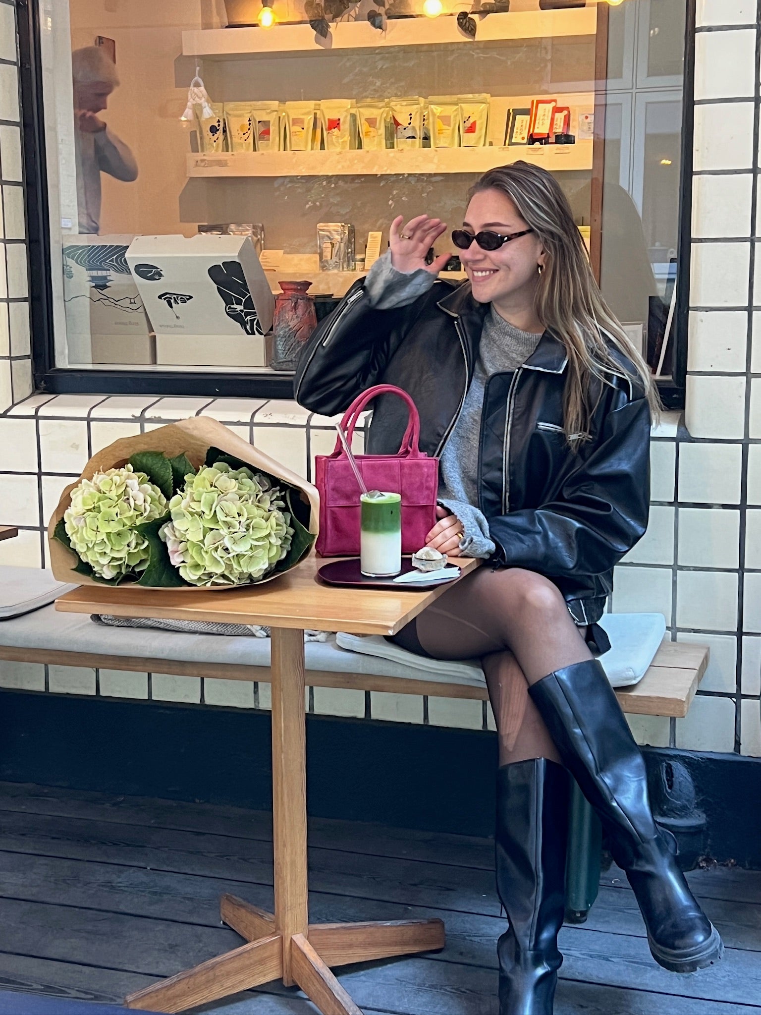 Luna Moon Mini Tote - Cervino Vista Tote bag Pink Sangria