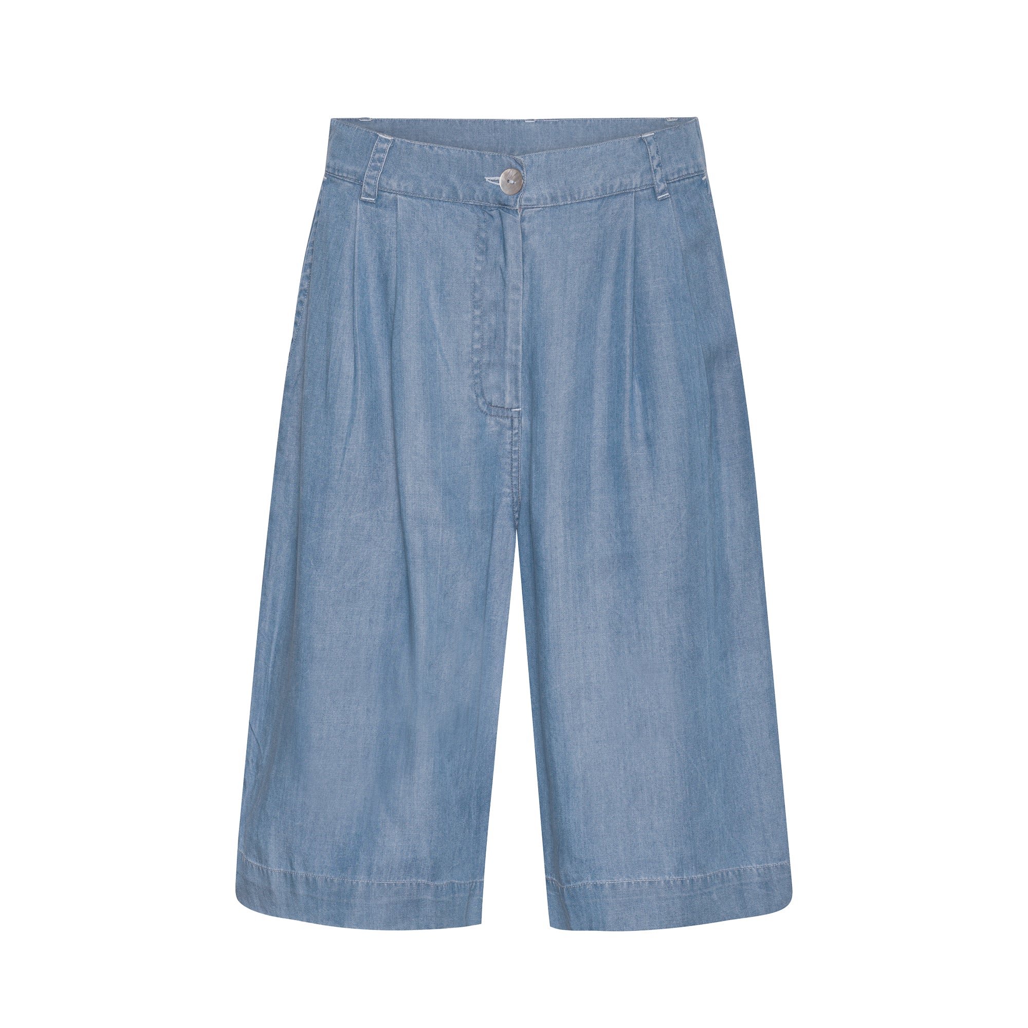Luna Moon Nantucket Capri Shorts Shorts Denim washed