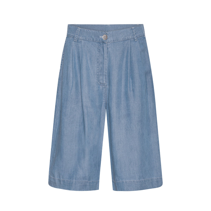 Luna Moon Nantucket Capri Shorts Shorts Denim washed